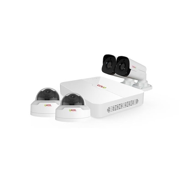 Revo America RU42MD2GB2G-1T Ultra HD 4 Channel 1TB NVR Surveillance System with 4 x 4 Megapixel Cameras RU42MD2GB2G-1T - main
